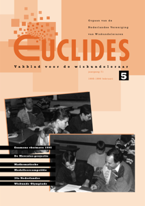 Cover Euclides jaargang 71 nummer 5