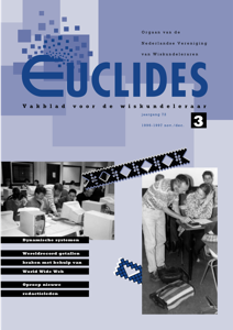 Cover Euclides jaargang 72 nummer 3