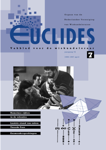 Cover Euclides jaargang 72 nummer 7