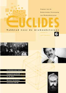 Cover Euclides jaargang 73 nummer 6