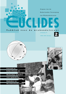 Cover Euclides jaargang 74 nummer 2