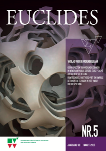Cover Euclides jaargang 90 nummer 5