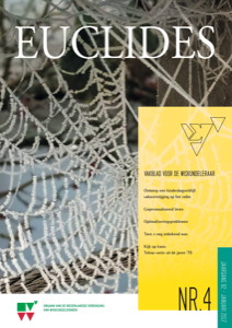 Cover Euclides jaargang 92 nummer 4