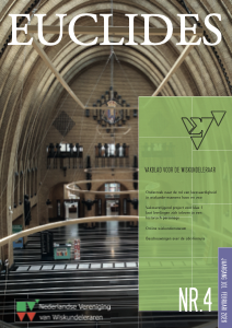 Cover Euclides jaargang 101 nummer 4