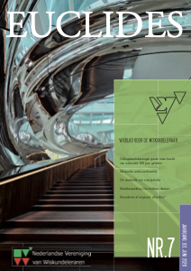 Cover Euclides jaargang 101 nummer 7